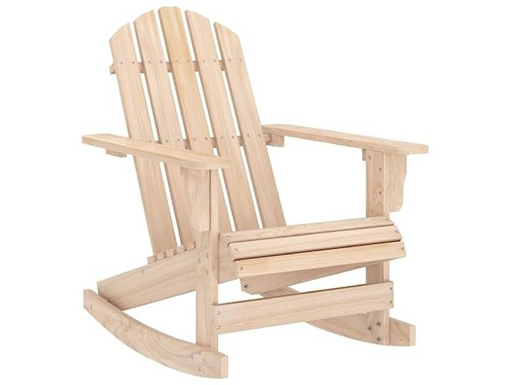 vidaXL Adirondack-Schaukelstuhl Massivholz Tanne