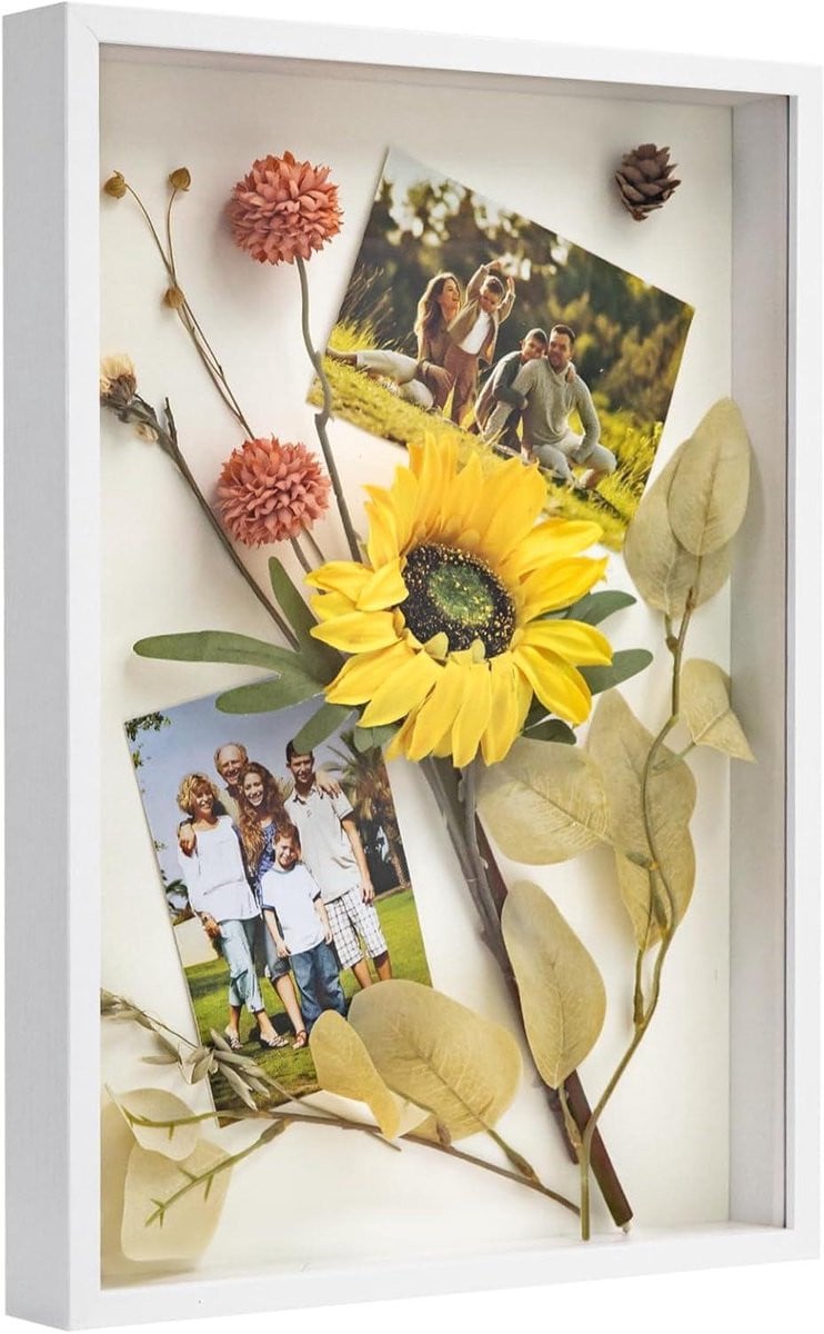3D Fotolijst Wit - Diepe Lijst voor Creatieve Decoratie - A3 formaat