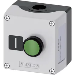 Siemens Enclosure for command devices plastic, Schalter + Taster, Grau