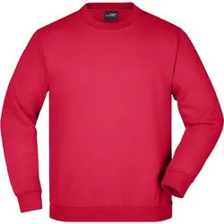 James & Nicholson Schwerer Kinder Sweater Sweatshirt JN040K red L