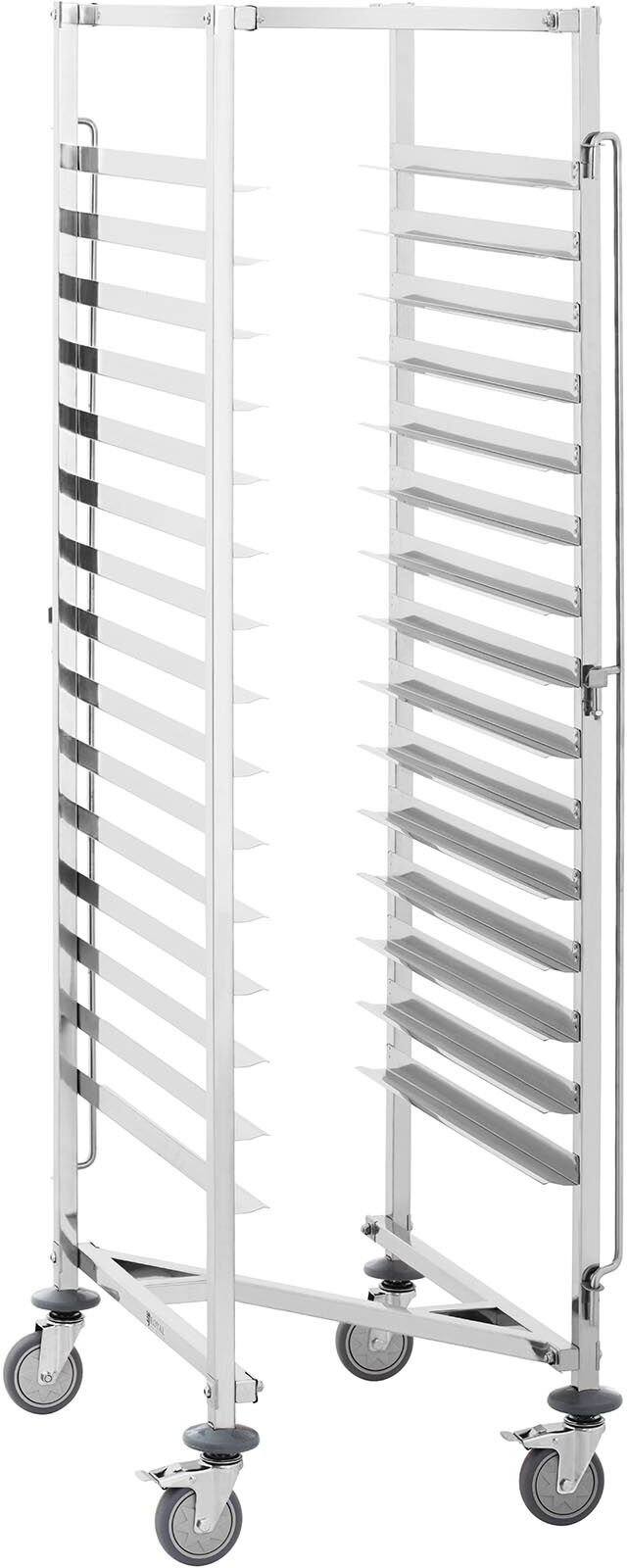 Royal Catering Chariot porte-plateaux - 15 niveaux - 150 kg RCTW-15Z