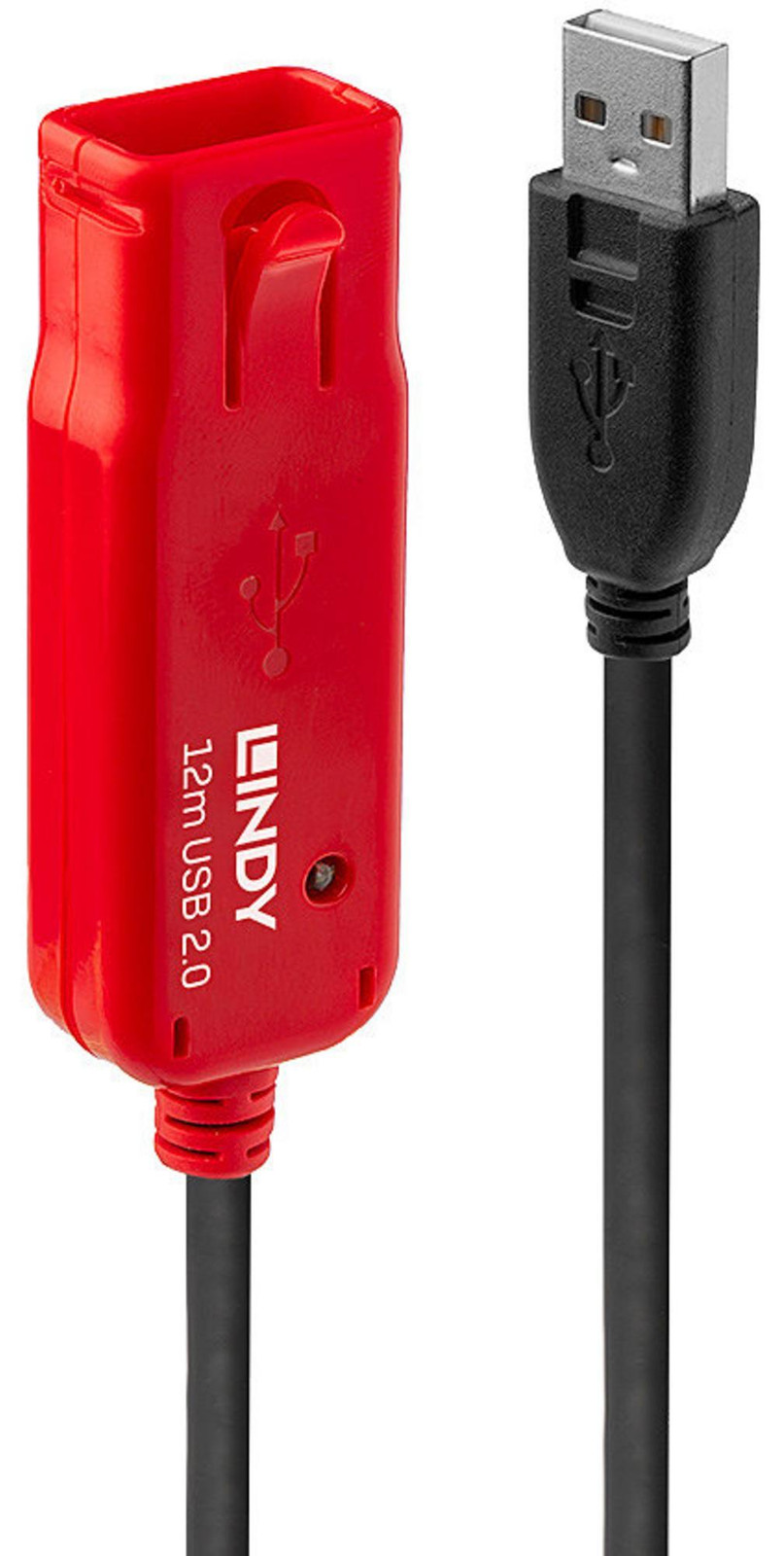 Lindy USB 2.0 Actieve verlengkabel PRO, 12 meter