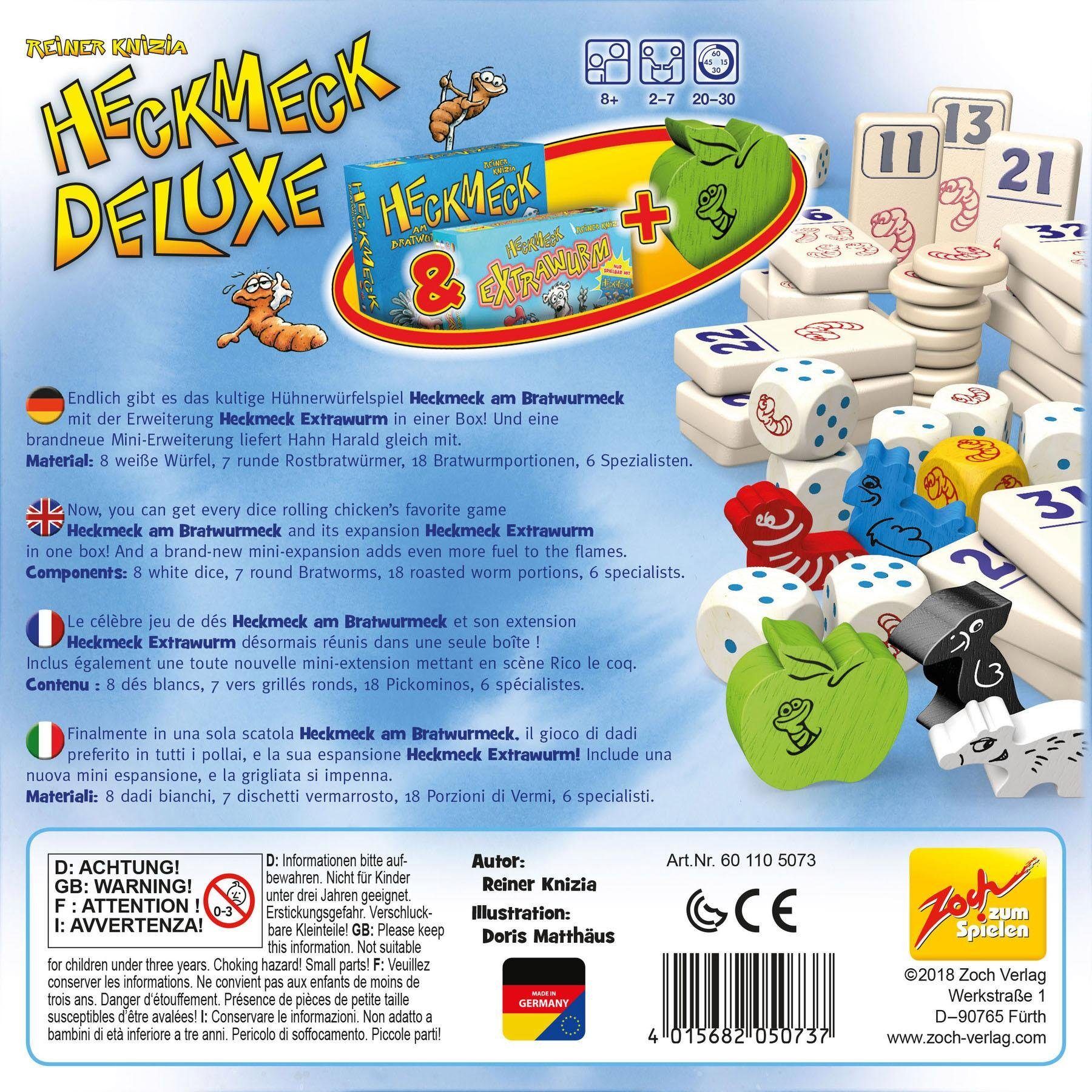 Spiel ZOCH "Heckmeck Deluxe", bunt, Spiele, Kinder, Spiel