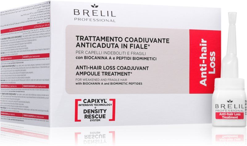 Brelil Professional Anti Hair Loss Treatment ampoules contre la chute des cheveux à un stade avancé 10x6 ml