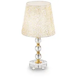Ideal Lux Tischleuchte QUEEN TL1 MEDIUM, E27, gold IDEA-077741