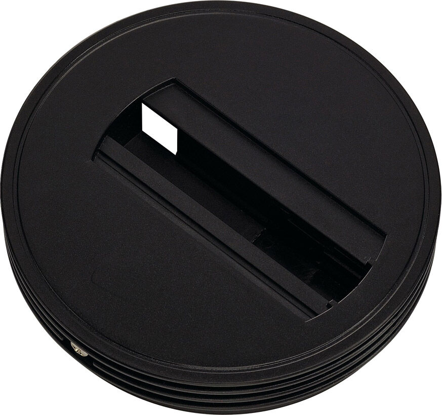Slv Deckenrosette Für 1p.-Adapter, Schwarz - Zubehör Für 1-Phasen Stromschiene