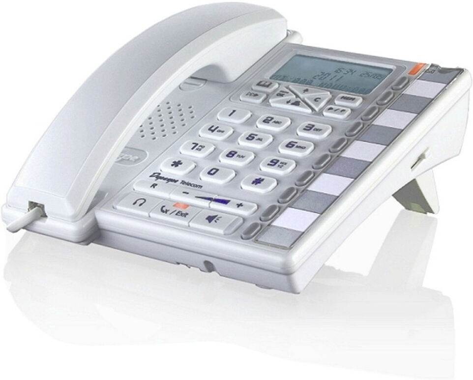 Depaepe Premium 300   Téléphone filaire Un téléphone analogique haut de gamme pour gérer facilement vos communications.