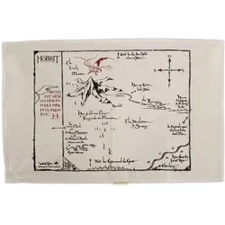 Weta Workshop, Geschirrtuch, Le Hobbit torchons Thorins Map 72 cm (72 x 50 cm)