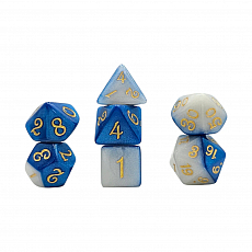 Dice4friends Würfelset Mehrfarbig - Fable Snow Queen (7) 302478