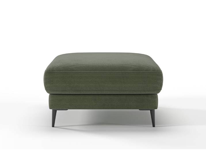 Candy Uptown Feincord Hocker 80x80 cm