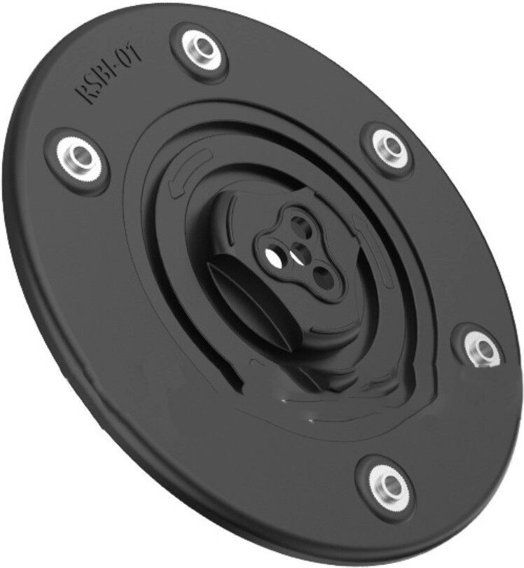 INF Klingen-Scheiben-Set kompatibel mit Bosch Roboter-Rasenmähern — Scheibe x1 + Klingen x6, Nylon + Edelstahl, Schwarz