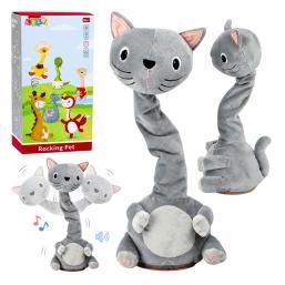 Lean Toys Interaktives, musikalisches Plüschtier "Tanzende Katze" (70625316)