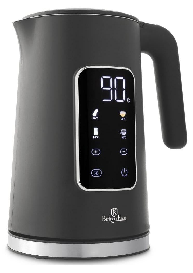 Digitale waterkoker Berlinger Haus BH9737, antraciet