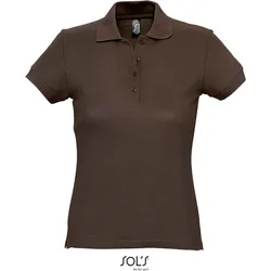 SOLS Damen Piqué Polo 11338 chocolate XXL