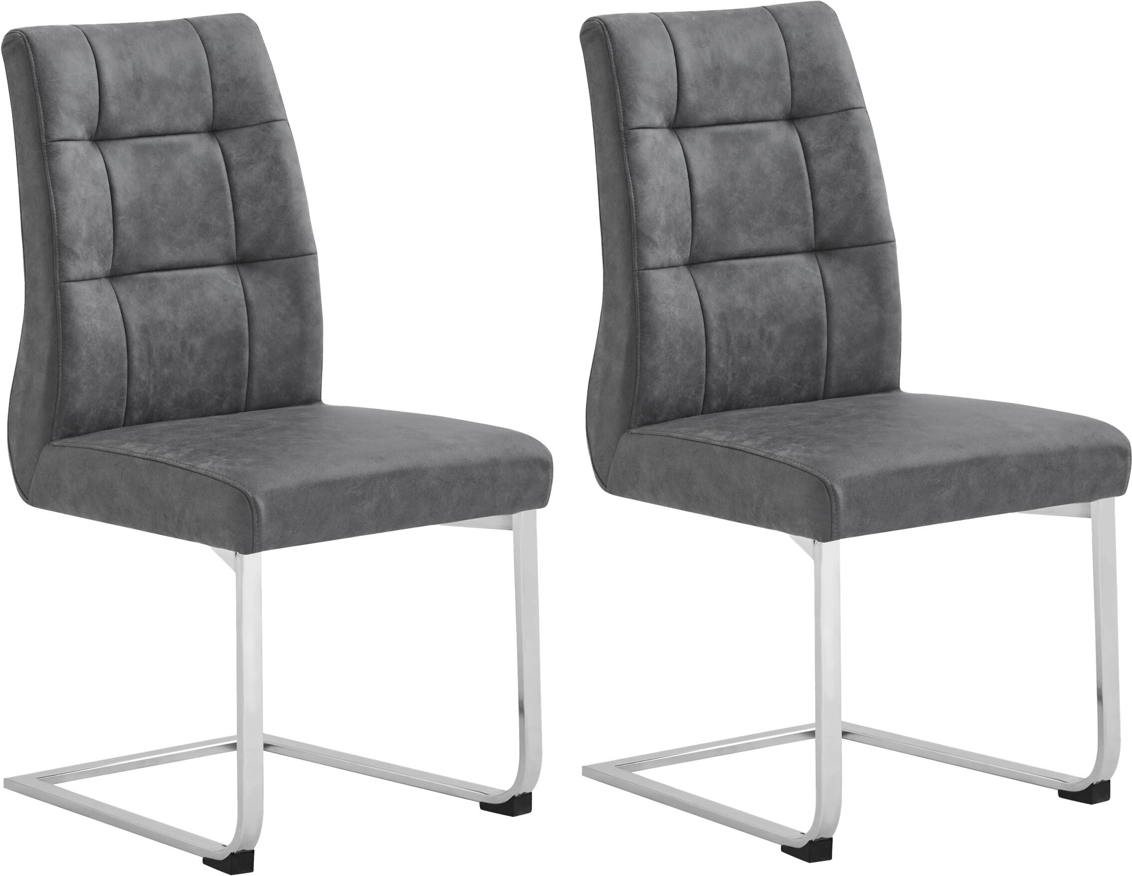 BYLIVING Stuhl »Marlen«, 2 Stück, mit ergonomisch gepolsterter Rückenlehne