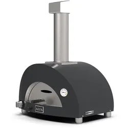 Alfa Forni Gas Pizzaofen Moderno | 1 Pizza | Schiefergrau | Erdgas