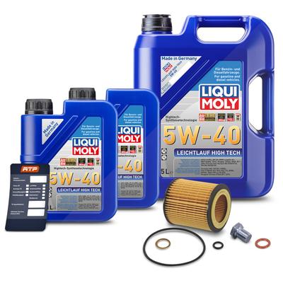Bestprice Ölfilter + 7l 5W-40 Motoröl [Hersteller-Nr. 41846765] für Alpina, BMW