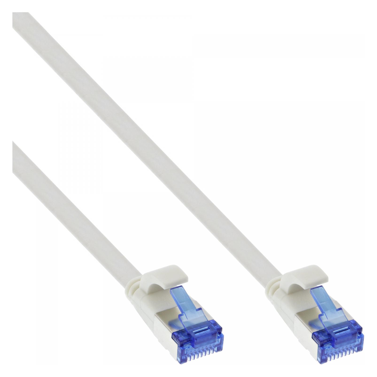InLine Patchkabel flach (FTP, PiMF, STP, U/FTP, CAT6a, 1.50 m) (75714W)
