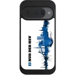 Nivocase Hülle für Google Pixel 10 Handyhülle NIVOcore Case Schwarz Bundesliga HSV Offizielles (Google Pixel 10), Smartphone Hülle, Schwarz