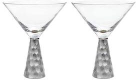 American Atelier Set of 2 Daphne Martini Glasses - 9 oz.