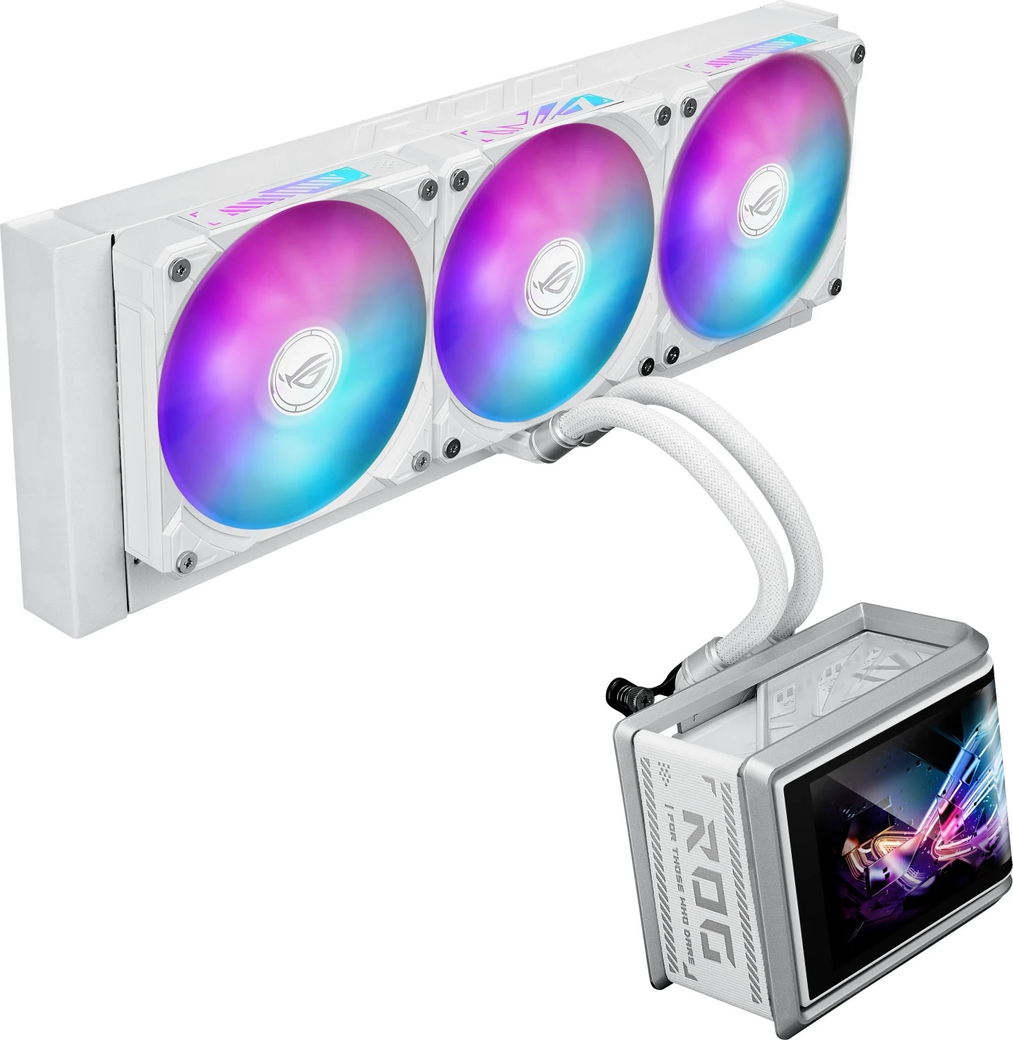ASUS ROG RYUO IV SLC 360 ARGB weiß Komplettwasserkühlung für CPUs 90RC0152-B0EAY0