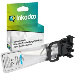 Inkadoo, Druckerpatrone, Druckerpatronen kompatibel zu Epson C13T01C200 Tintenpatrone, cyan Cyan (C)