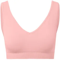 Tchibo - Seamless-Sport-Bustier - Damen - Gr. M - rosé