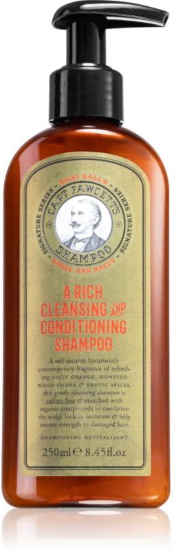 Captain Fawcett Shampoo Ricki Halls's Booze & Baccy shampoing purifiant pour homme 250 ml
