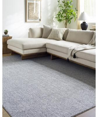 Livabliss Daniel Rustic Solid Area Rug