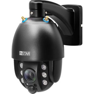 INSTAR Überwachungskamera IN-9820, außen, 8 MP, 4K, 5-fach Zoom, PoE, LAN, WLAN, schwarz