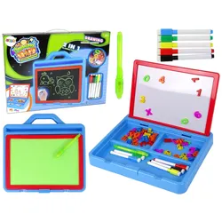 Glühende Farbe 2in1 Magnetische Zeichentafel