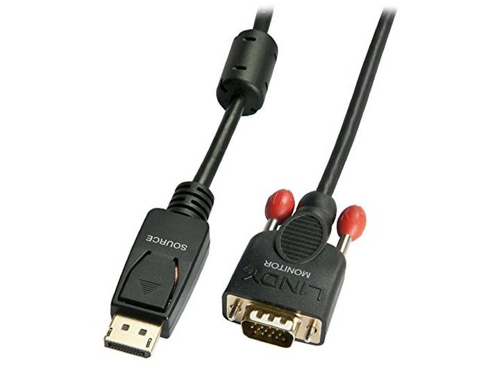 LINDY 41942 2m DisplayPort naar VGA-kabel