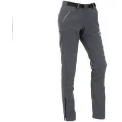 MAUL Damen Trekkinghose Peak Perle Softshell, Größe 20 in Grau Grau