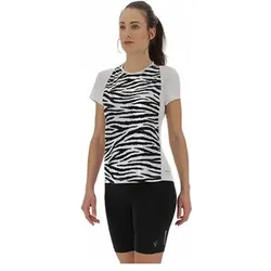 Macron, Damen, Sportshirt, Run Sheila (S), Schwarz, Weiss