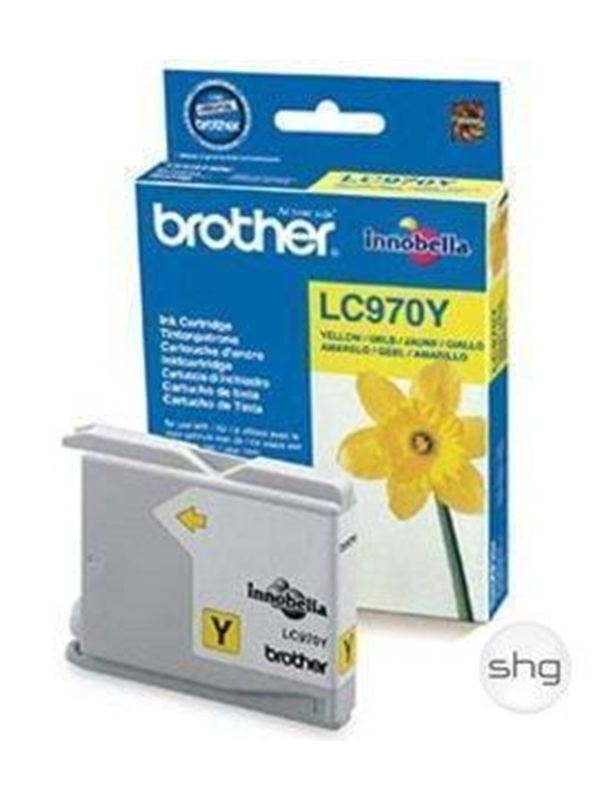 Brother LC970Y Yellow - Tintenpatrone Gelb
