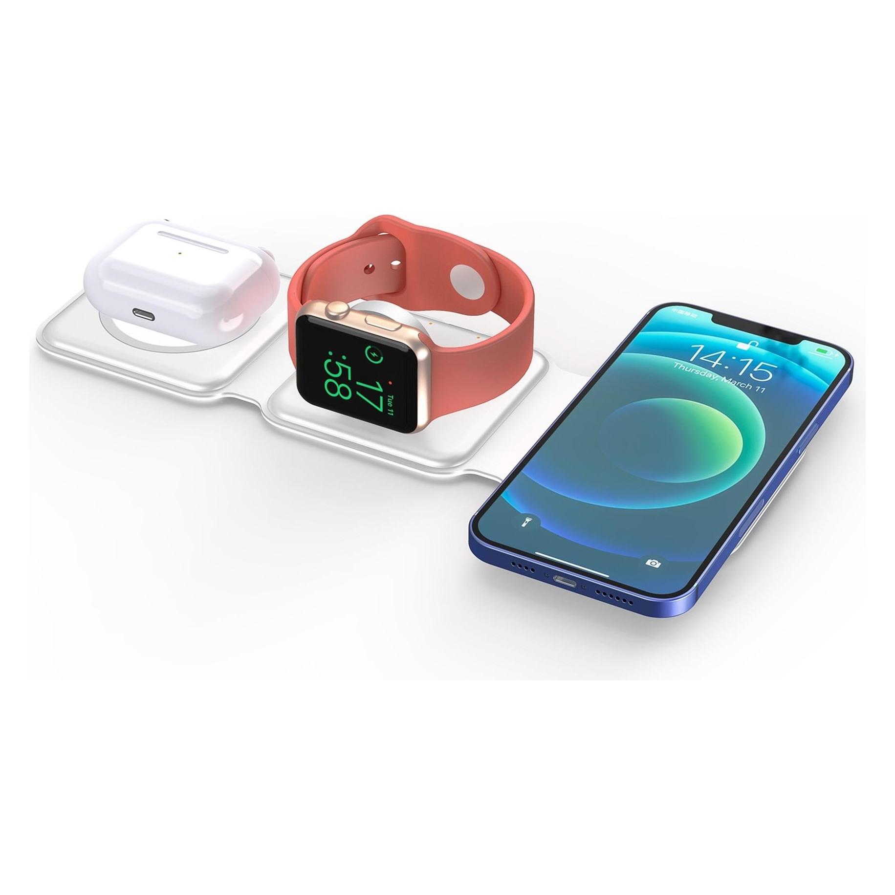Wave Qi 3in1 Wireless Charging Pad (WAVE-QI-3IN1-WT)