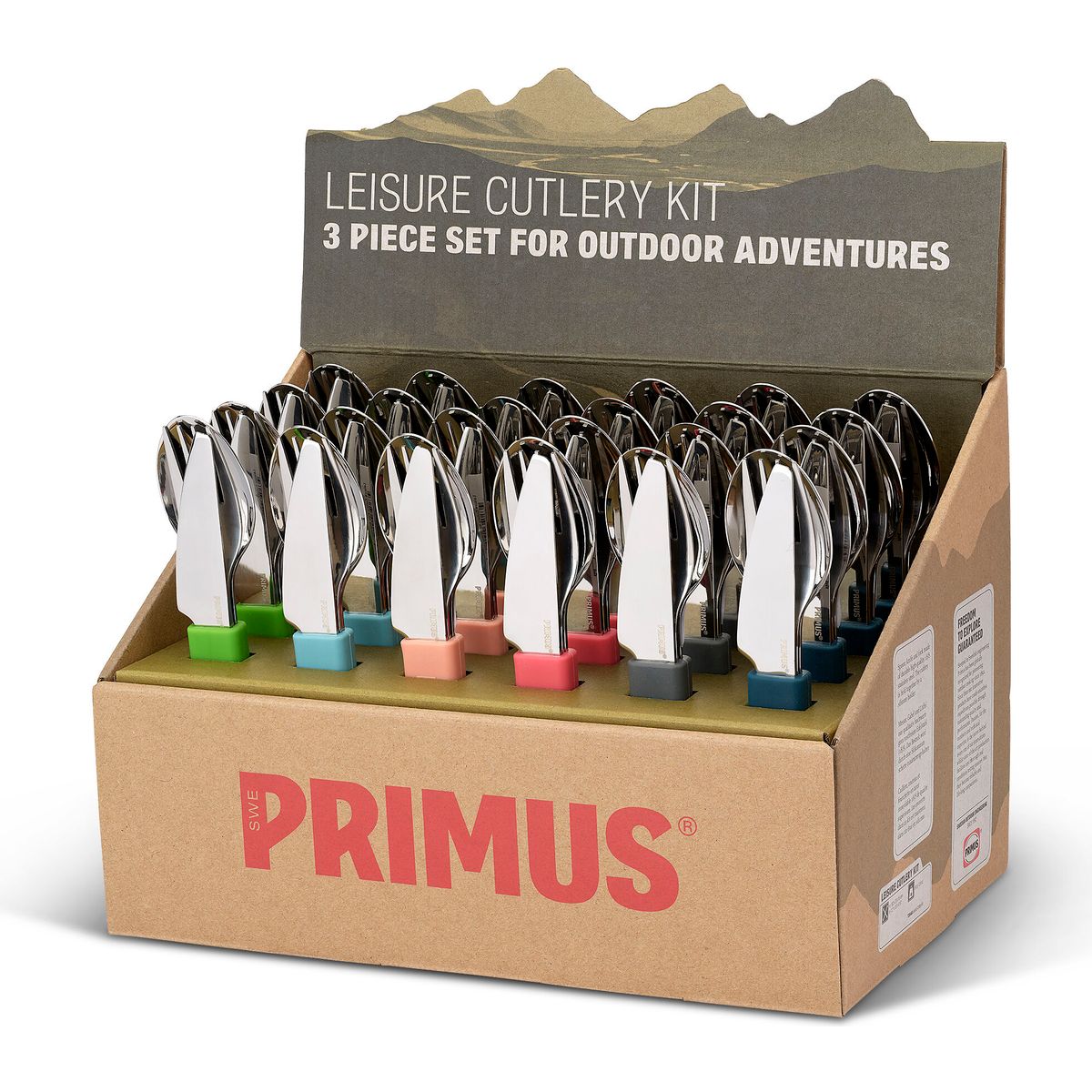 Primus Leisure Cutlery 24pc display P735440