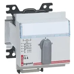 Legrand 004650 Amperemeter-Umschalter, 4-Stellungen, 3-phasig, Umschalter 3 Teilungseinheiten