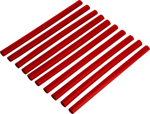 DSG Canusa 2810032302CO Schrumpfschlauchsortiment Rot 3.20mm 1.60mm Schrumpfrate:2:1 10St.