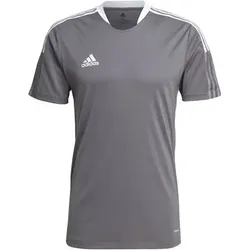 ADIDAS Fußball - Teamsport Textil - T-Shirts Tiro 21 Trainingsshirt ADIDAS Fußball - Teamsport Textil - T-Shirts Tiro 21 Trainingsshirt, Größe S in Grau TEGRFO