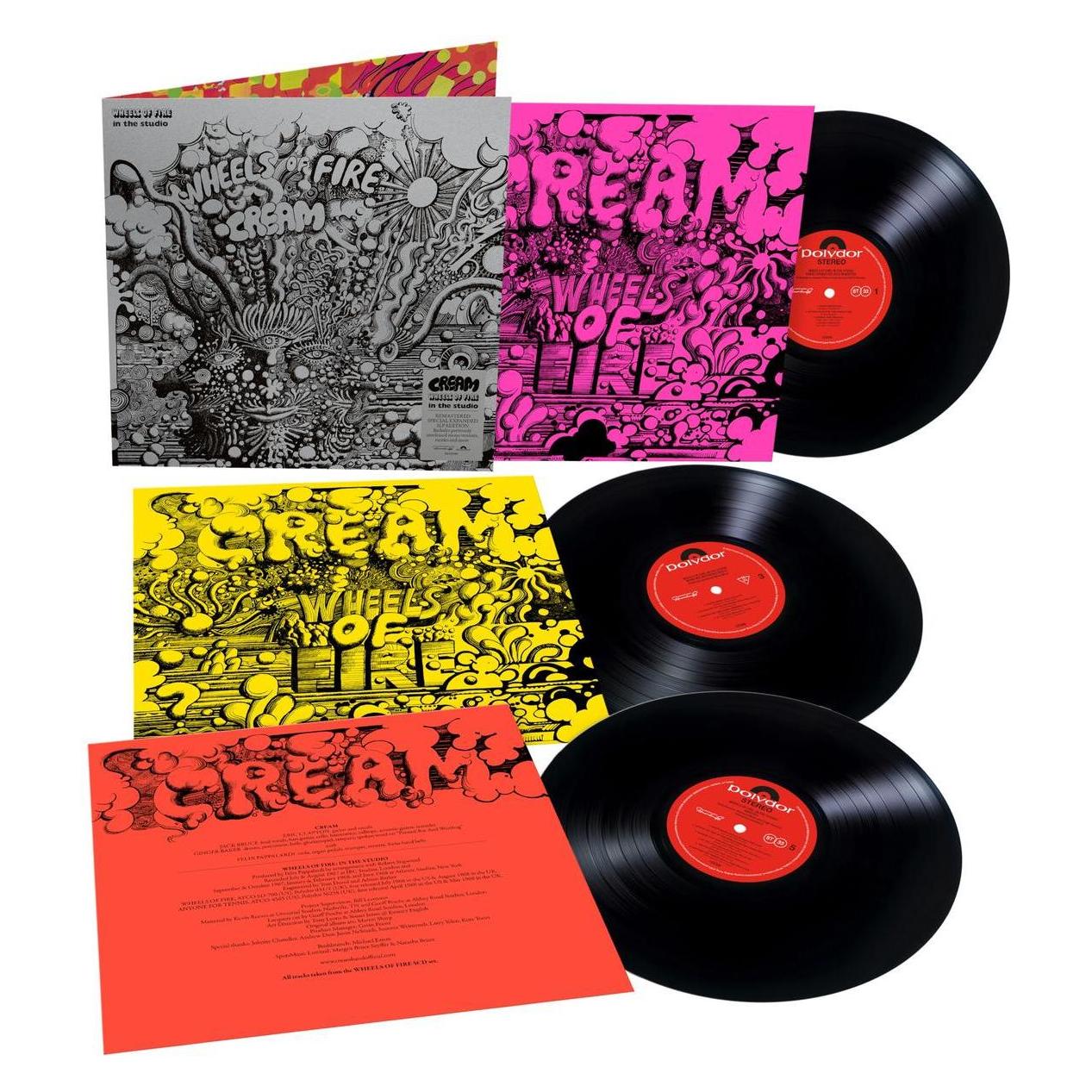 Republic Records Wheels of Fire: In the Studio (180g 3 LP) (Cream) (71244851)