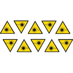 LWL LABEL 3 - Laser-Kennzeichnung, 10 Stück Aufkleber