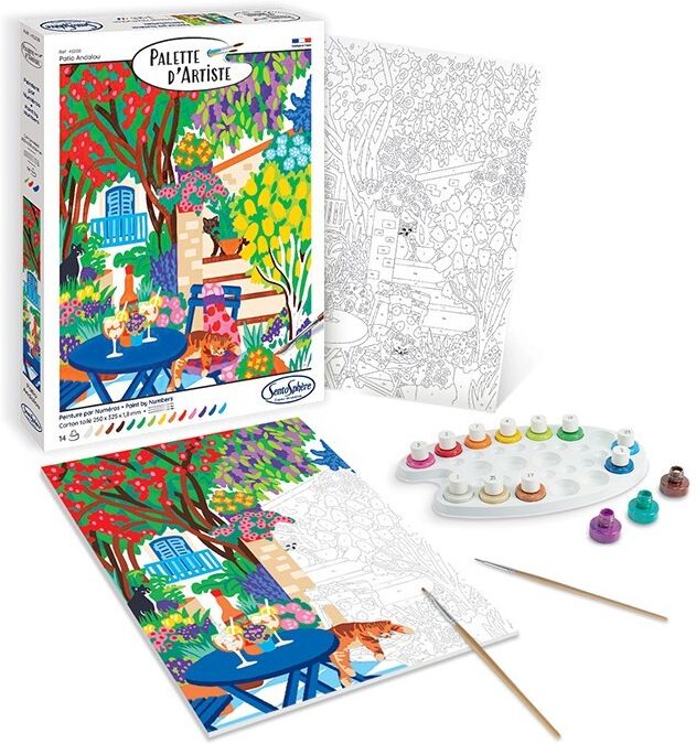 SentoSphère Palette d'artiste - Patio andalou