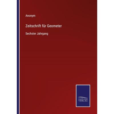 Zeitschrift für Geometer, Taschenbuch von Anonym, Outlook, 978-3-375-01240-3