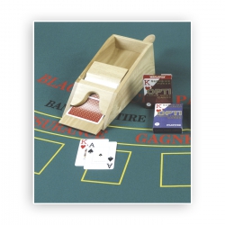 Weible Kartenschlitten aus Holz 246722