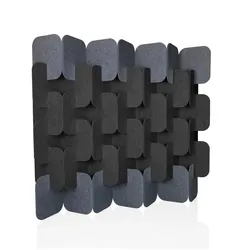 Trennwand Flexmiut Plug Dunkelgrau/Grau