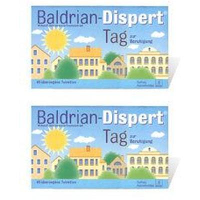 Baldrian Dispert Tag überzogene Tabletten 2x 2x100 St Überzogene