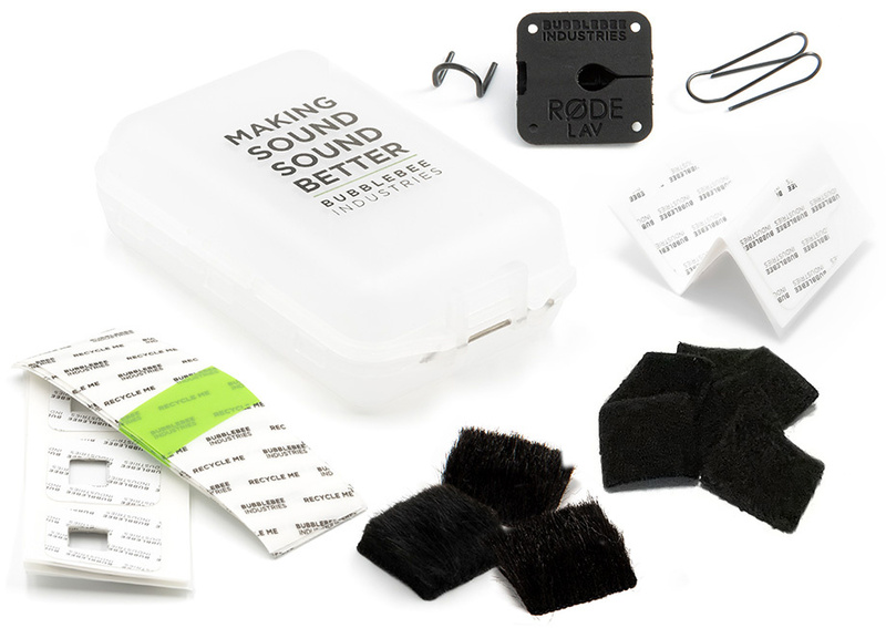 Bubblebee Mic Hiding Kit Rode Lav B Black