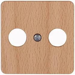 Kopp 358631002 Abdeckungfür TV/RF HK02 buche