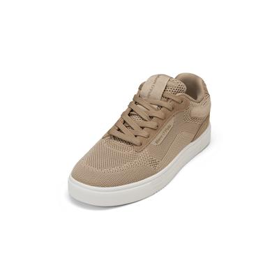 Sneaker MARC O'POLO "aus Recycling-Material", Herren, Gr. 42, Synthetik, beige (sand melange), Obermaterial: 85% Polyester, 15% Polyamid, unifarben, Schuhe Sneaker
